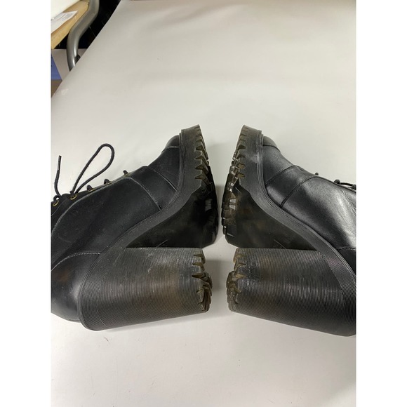 Doc Dr. Martens Averil Women’s Black Leather Heeled Ankle Boots Women's 7 - Picture 5 of 7
